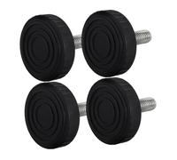 CLISPEED 4 pièces Réglables avec Ventouse pour Machine de Fitness Kit de Boulons à Vis à Oreilles pour Stabilité et Montage Équipement Exercice Accessoires Réparations pour Tapis de Course