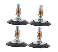 CLISPEED 4 pièces Réglables pour Meubles avec Patins Feutre Antidérapants Nivellement Précis pour Tables Chaises et Meubles Lourds Ajusteurs Robustes avec Écrous