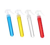 CLISPEED 4 pièces Spray Bouteille Portable Transparent et Bouteilles Vides pour Lotion et Toner Design Compact et Réutilisable pour Voyage Pulvérisateur Fin pour et Soins Cosmétiques