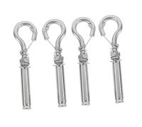CLISPEED 4 pièces Vis Expansion Inox avec Anneau Ressort pour Plaques Égout et Murs Kit Résistant Corrosion Facile à Installer