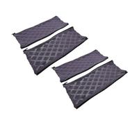 CLISPEED 4pièces Housse Accoudoir pour Chaise De Bureau Jeu Lot de Élastique Extensible Protection Anti-Rayures pour Accoudoirs