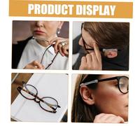 CLISPEED 5 Paires Couvre Branches Lunettes Silicone Antidérapant Embouts pour Branches de Lunettes Accessoires de Retenue pour Activités et