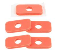 CLISPEED 5 Pièces Correcteur de Prise D'archet pour Violon Orange en Éponge Latex, Aide la Tenue pour Débutants Lors de Sessions de Pratique Prolongées