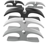 CLISPEED 5 pièces Enrouleur Cordon Autocollant Organisateur Fil Électrique pour Appareils Cuisine Tidy Cord Keeper pour Cafetière Air Fryer Juicer