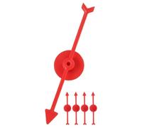 CLISPEED 5 pièces Flèches Plastique pour Jeu de Société Pointeurs Robustes Accessoires DIY pour Roue Loterie et Jeux Éducatifs
