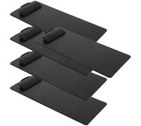 CLISPEED 5 pièces Lot de Porte-blocs Petits Format Plastique Planchette Pince Légère et Compacte pour Menus Factures et Notes pour Bureau École et Restauration