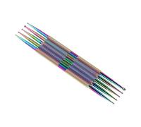 CLISPEED 5 Pièces Pointiller à Double Tête pour Création de Motifs Domicile et Salon