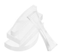 CLISPEED 5 pièces Set de Lentilles Optiques Acrylique Transparent pour Enseignement Physique Lentilles Convexes et Concaves Durables Démonstration des Principes Optiques pour Étudiants