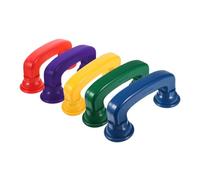 CLISPEED 5 pièces Téléphone à Chuchotement Plastique pour Lecture Éducatif Améliore Concentration et Reconnaissance des Couleurs