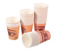 CLISPEED 50 Pièces Coupes Papier pour Pratique des Extensions de Cils Surface Réaliste pour Formation Professionnelle Outil Entraînement Sans Risque pour Développement des Compétences et