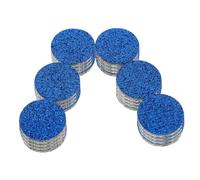 CLISPEED 50 Pièces Coussinets Coton pour Diffuseur Huiles Essentielles Recharges pour Collier Aromatique Accessoires Multifonctionnels Parfaits pour Voiture et Pendentifs Couleur Bleue