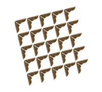 CLISPEED 50 pièces Protège Coins pour Protection Vintage pour Scrapbook Albums Menus et DIY et Décoratif