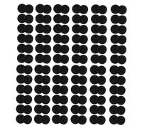 CLISPEED 500 paires Pastilles Auto Adhésives Rondes Ruban Crochet et Boucle Adhésif Puissant Pour Organisation Intérieure et Extérieure Noir