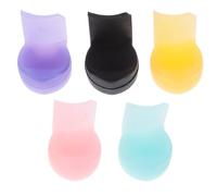 CLISPEED 5pcs Repose-pouce pour Clarinette en Silicone Poignée Longue, Améliore la Prise Durabilité, Accessoire pour Instrument de Musique