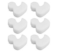 CLISPEED 6 pièces Éponge Absorbante Huile pour Piscine et Spa Lot de Éponges Nettoyantes Pratiques Forme Canard pour Éliminer Graisses et Saletés Bassin et Piscine