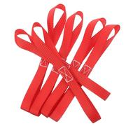 CLISPEED 6 pièces Lot de Sangles Arrimage Robustes avec Boucle pour Moto Utv ATV Remorque et Équipement de Jardin Résistantes et Polyvalentes pour Transport Sécurisé