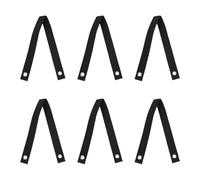 CLISPEED 6 pièces Lot Sangles Robustes pour Fixation Arbres avec Œillets Longueurs Larges et Résistantes Adaptées Croissance des Jeunes Plants et Aux Conditions Extérieures