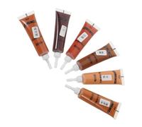 CLISPEED 6 pièces Pâte Réparatrice pour Rayures Meubles et Sols Remplisseur Portable avec Outil Réparation pour Portes et Fenêtres