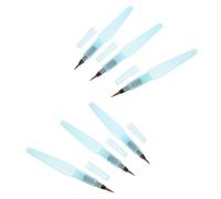 CLISPEED 6 pièces Pinceaux à Eau Portables pour Aquarelle Stylo de Peinture Sans Fuite avec Pointe Souple Contrôle Facile Du Flux Encre pour Garçon Fille et Artistes