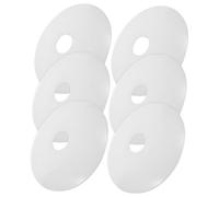 CLISPEED 6 pièces Plafond Lustre Base Métal Abat-jour Suspendu pour Applique Murale DIY Lampe Salon Chambre