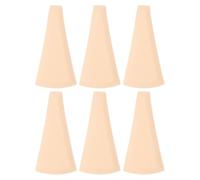 CLISPEED 6 Pièces Protège Intime en Éponge Beige sans Couture pour Femmes, Adapté aux Bikinis et Pantalons de Yoga, Prévention des Irritations et Maintien Sécurisé Usage Quotidien