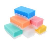 CLISPEED 6 pièces Set de Éponges de Bain Sensorielles pour Brosses Tactiles de Développement Massages Délicats pour Garçon Fille Jouets Éveil et Intégration Sensorielle