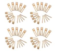 CLISPEED 60 pièces Pinces à Cheveux Métal Doré DIY pour Filles Barrettes Alligator et Clips Carrés Accessoires Coiffure Résistants et Créatifs pour Artisanat et Usage Quotidien