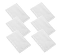 CLISPEED 60 pièces Protège Pages pour Album Photo Feuilles de Rechange Transparentes Plastique Pochettes Perforées Résistantes pour Protège Cartes et Pages Dalbum