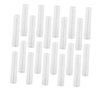 CLISPEED 60 pièces Transparent Pencil Tip Protectors Pen Extenders For School And Art Supplies Easy-to-use Pencil Caps For Extending And Protecting Short Crayons