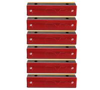 CLISPEED 6pcs Balises Routières Réfléchissantes Rectangulaires en Abs pour Signalisation de Sécurité Guidage de Voie et Visibilité Améliorée pour Allée et Trottoirs