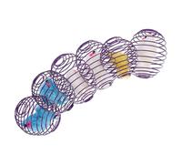 CLISPEED 6pièces Jouet Interactif pour Chat Lot de Souris Jouet à Mordiller pour Chaton Résistant à Usure Divertissement pour Animaux De Compagnie