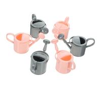 CLISPEED 6pièces Lot de Arrosoirs Miniatures Plastique Accessoires Décoratifs pour Intérieur Et Mini-Maisons