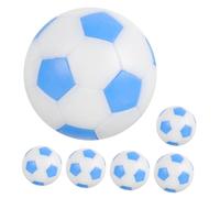 CLISPEED 6pièces Lot de Balles De Jeu Foot De Table Balles De Rechange Adaptées Aux Tables Classiques Accessoires De Remplacement pour Divertissement Familial