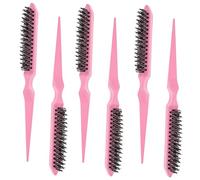 CLISPEED 6pièces Lot De Peignes à Trois Rangées Peignes Pour Cheveux Fins Démêlant Et Coiffant Sans Effort