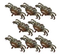 CLISPEED 8 Pièces Crab Inflatable Balloons Set Aluminum Foil King Crab Decorations For Birthday Party And Festival Reusable Cartoon Animal Props For Indoor Outdoor Use