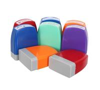 CLISPEED 8 Pièces Lot de Tampons de Commentaires pour Enseignants en Abs pour Révision des Devoirs Tampons de Motivation pour Élèves en Classe ou Devoirs