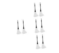 CLISPEED 8 Pièces Plumeau de Soubrette Miniature pour Garçon Fille Accessoire de Costume Halloween Prop Décoratif pour Déguisées