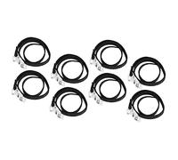 CLISPEED 8 Pièces Sangle De Vélo Route Remplacement Universel des Sangles D'orteils Sangle De Pédale Cale-Pieds Cyclisme Sangles De Pédale De Vélo Intérieur Courroie De Pédale Nylon