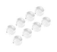 CLISPEED 8 pièces Tampons Nail Art Transparent Silicone Souple pour Manucure DIY et Salon Outils Faciles à Utiliser pour Motifs Précis et Résistants