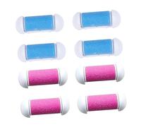 CLISPEED 8 pièces Têtes de Rechange pour Râpe Électrique de Pédicure pour Enlever Corne Accessoires Ponceuse Compatibles Multi-marques pour Peau Douce et Soyeuse