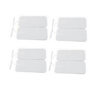 CLISPEED 8pièces Électrodes De Réutilisables Pour Massage Et Usage Domestique Sans Résidu Collant Hypoallergénique