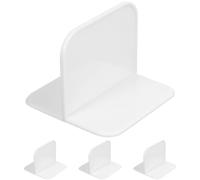 CLISPEED Accessoire de Stabilisation pour Parc Bébé en Plastique, Lot de 4 Stabilisateurs Adhésifs Antidérapants, Outil de Fixation pour Parc Intérieur