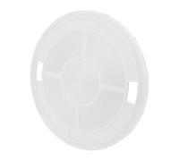 CLISPEED Accessoires De Couverture Amovible pour Couvercle D'écumoire De Piscine Creusée Remplacement Vide Couverture De Piscine Creusée Couvercle Skimmer Couvercle Rond Blanche