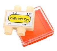 CLISPEED Accordeur de violon portable à quatre trous avec des formes adorables en plastique beige, facile à utiliser, excellent savoir-faire pour l'accordage d'instruments de musique