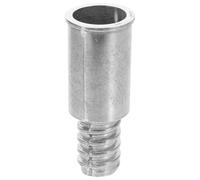 CLISPEED Adaptateur D’Embout Fileté en Alliage D’Aluminium 204 MM Connecteur Robuste pour Manche à Balai Télescopique Compatible Balais Serpillières et Brosses à Tige Métallique