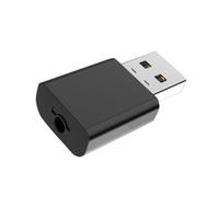 CLISPEED Adaptateur sans Fil 5.0 Émetteur Récepteur Audio pour Voiture et Maison, Prise Jack 3,5 Mm, Compact et Portable, Diffusion Stéréo, Compatible Haut-parleurs et Téléviseurs