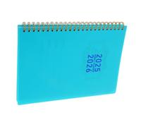 CLISPEED Agenda Académique Format Compact Planificateur Hebdomadaire et Anglais Carnet de Quotidienne des Objectifs et des Habitudes Papier Épais sans Bavure Bureau et École