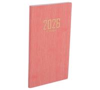 CLISPEED Agenda Portable Petit Format Planificateur Journalier et Hebdomadaire avec Papier Épais Calepin de Poche pour Tâches Personnelles et Professionnelles Organisation Maison Bureau et