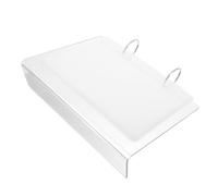 CLISPEED Album de Rangement Transparent pour Stickers Ongles Support de Collection Nail Art Carnet Stockage Autocollants Décoration Ongulaire pour Usage Professionnel et Personnel