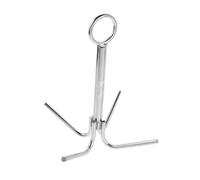 CLISPEED Ancre Bateau Acier Inoxydable Griffes Crochet Grappin Robuste et Accessoire pour Yachts Kayaks et Bateaux Gonflables